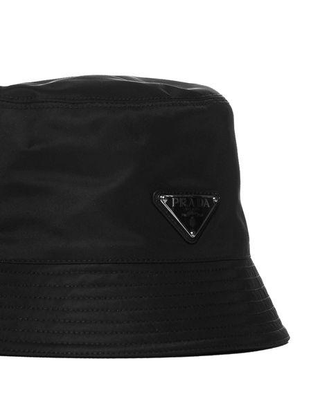 PRADA Recycled Polyamide Bucket Hat for Men - SleekGait