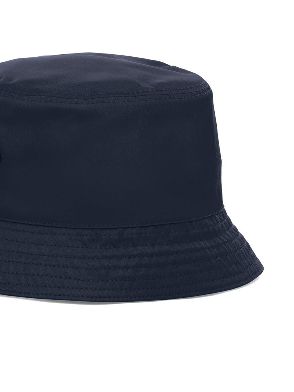 PRADA Recycled Polyamide Bucket Hat for Men - SleekGait