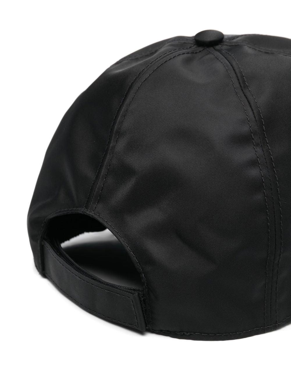 PRADA Men's Brown Re-Nylon Baseball Cap for the SS24 Season - SleekGait