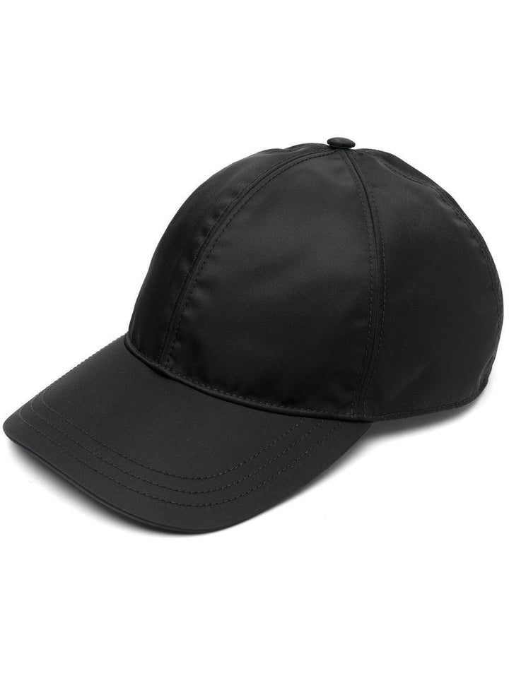 PRADA Men's Brown Re-Nylon Baseball Cap for the SS24 Season - SleekGait