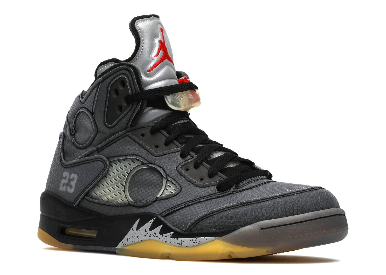 OFF-White X Air Jordan 5 SP ‘MUSLIN’ - SleekGait