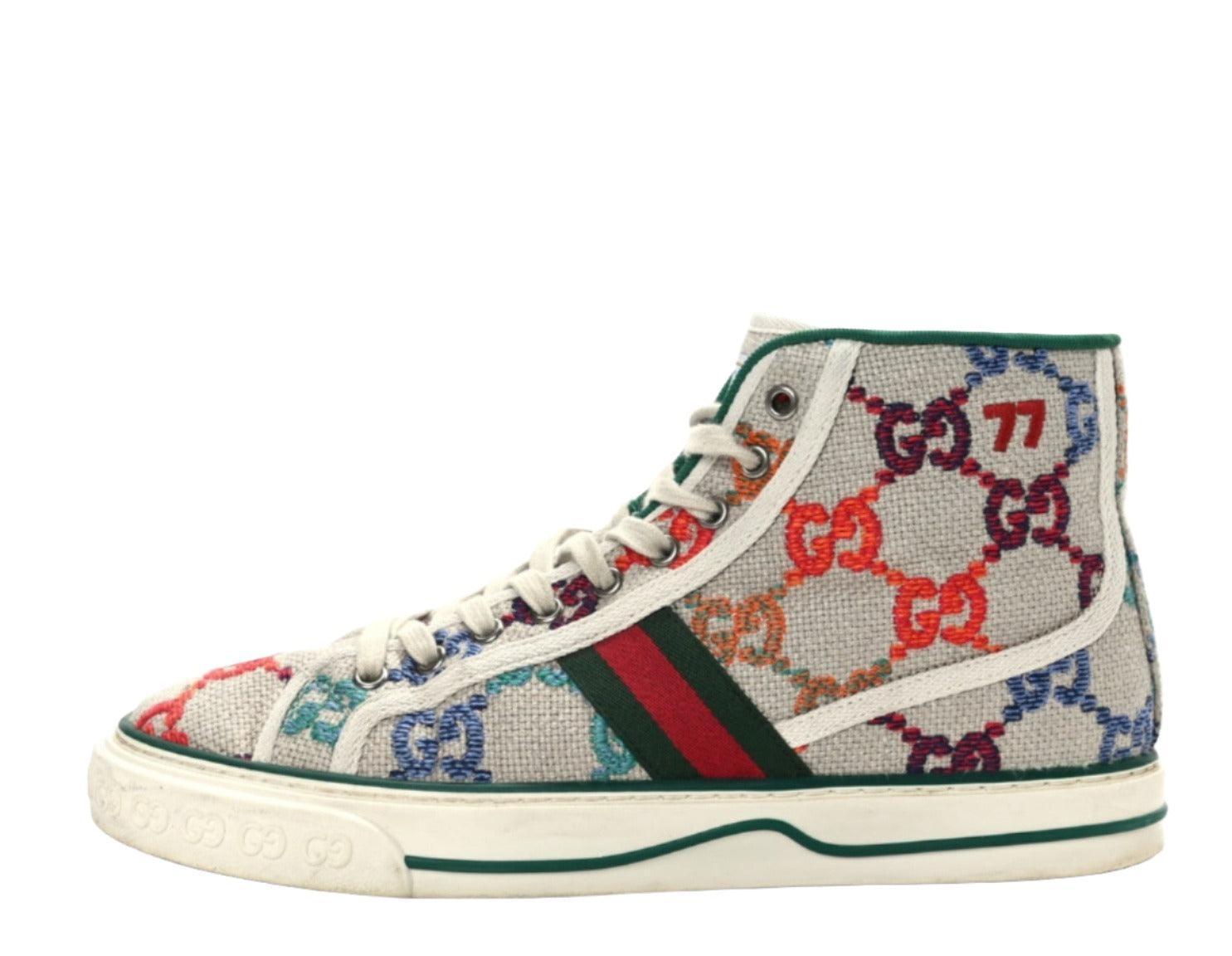 Gucci Tennis 1977 Canvas High Top - SleekGait