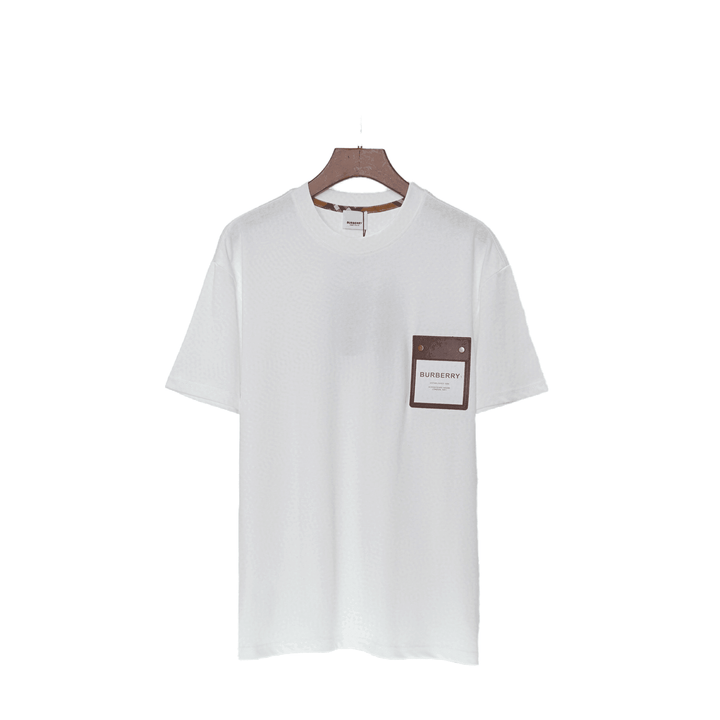 Burberry T-Shirt Without Collar 'White' - SleekGait