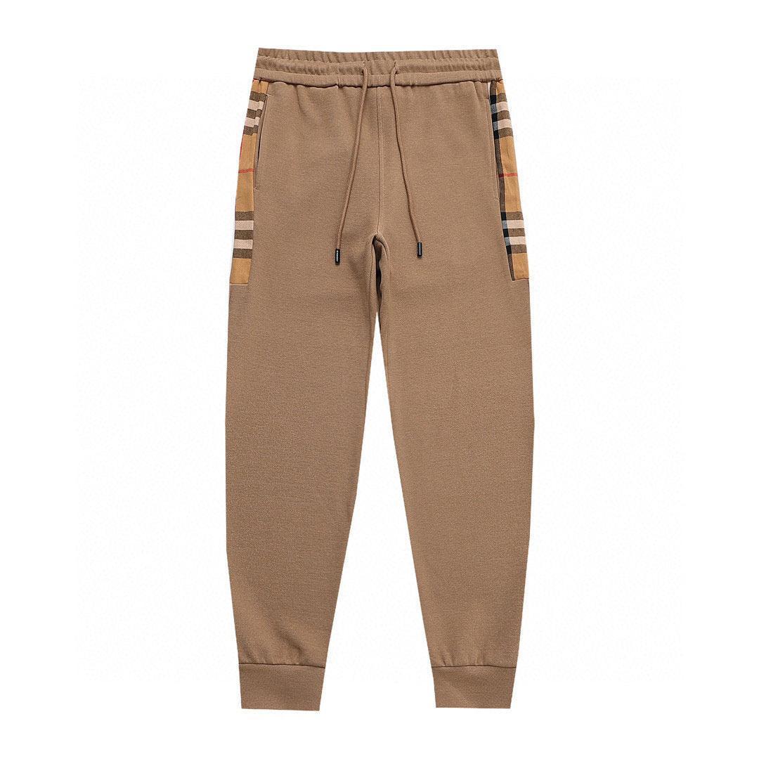 Burberry Long Pant 'Brown/Beige' - SleekGait