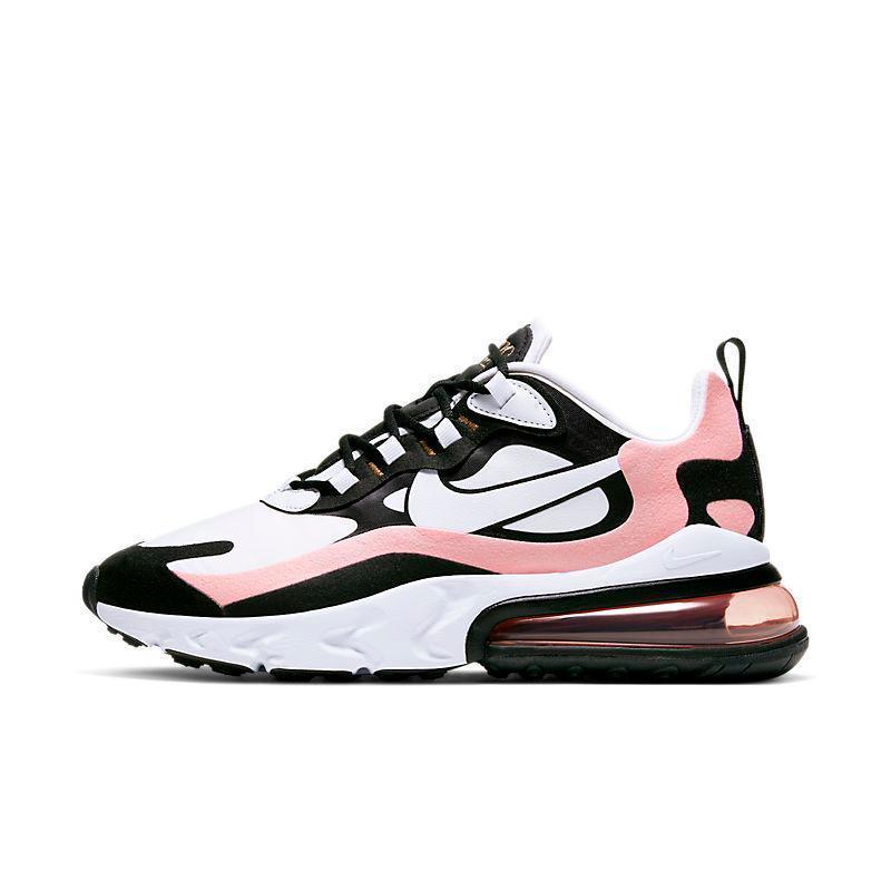 Nike Air Max 270 React 'Black White Bleached Coral' - SleekGait