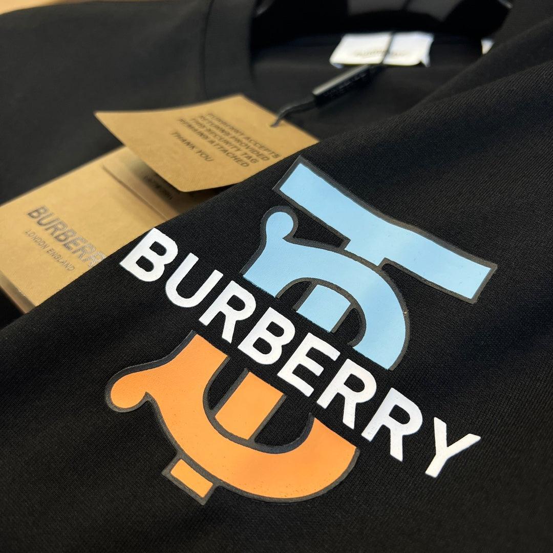 Burberry T-Shirt Without Collar 'Black' - SleekGait