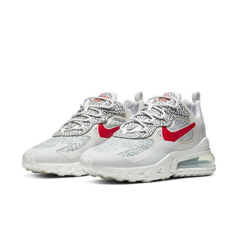 Nike Air Max 270 React 'Safari Grey Red' - SleekGait