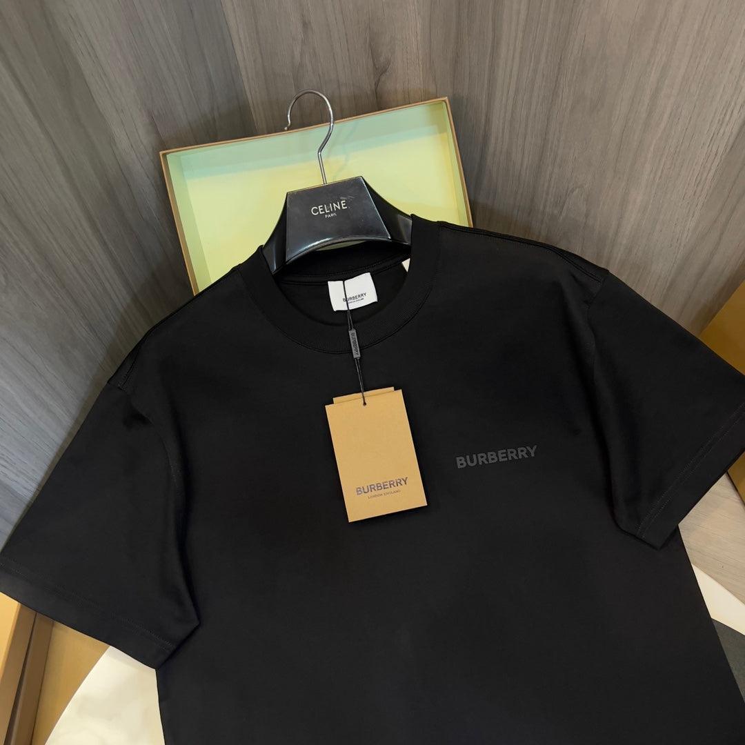 Burberry T-Shirt Without Collar 'Black' - SleekGait