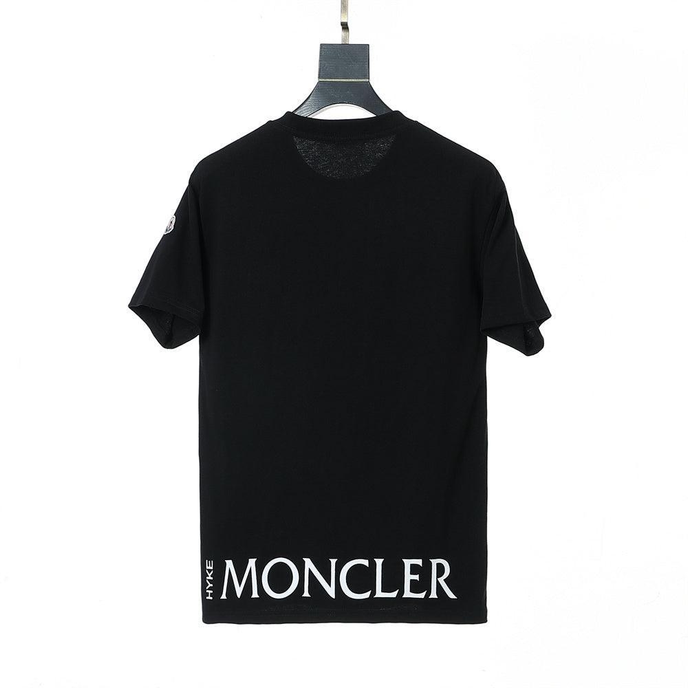 Moncler T-Shirt Without Collar 'Black' - SleekGait