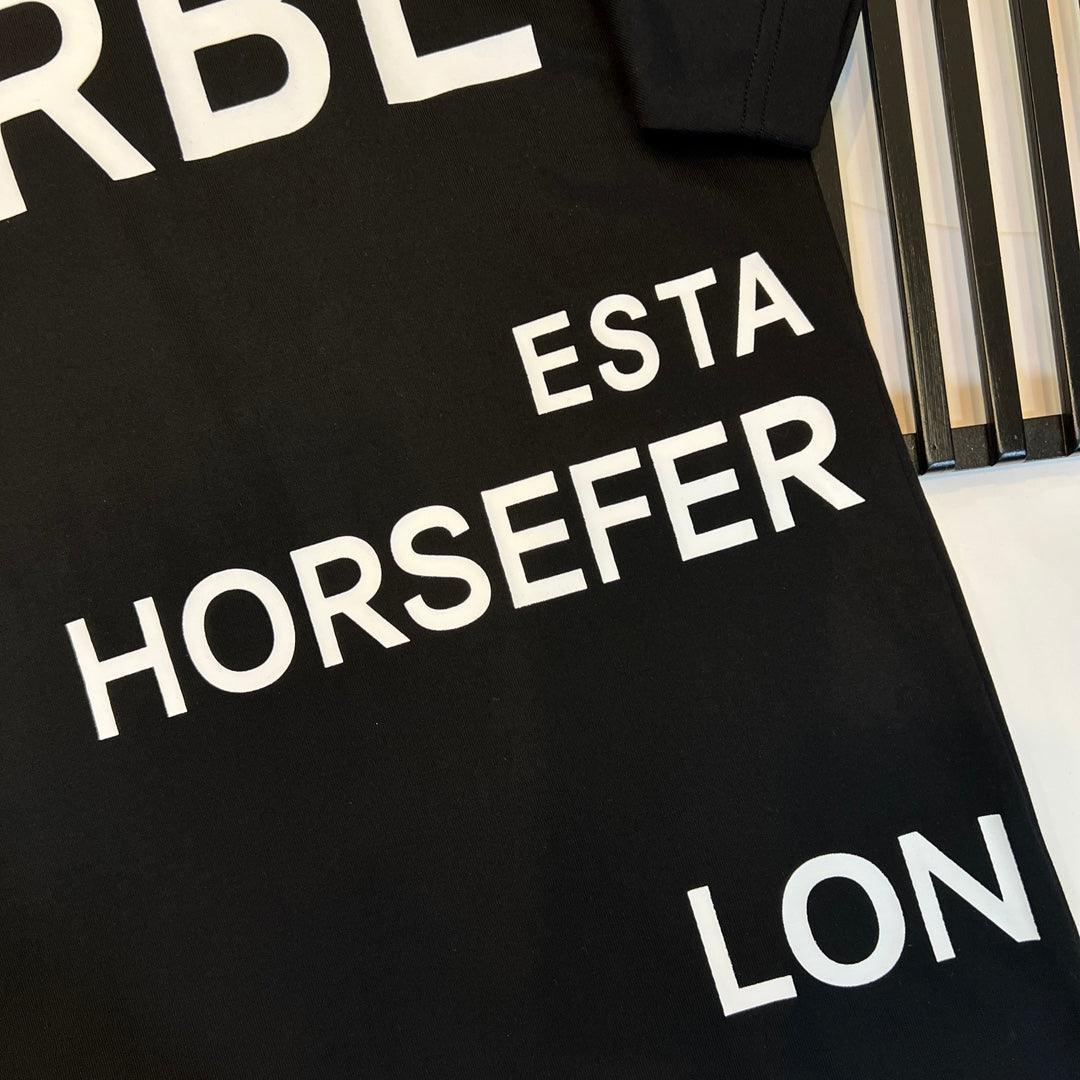 Burberry Black T-Shirt Without Collar - SleekGait