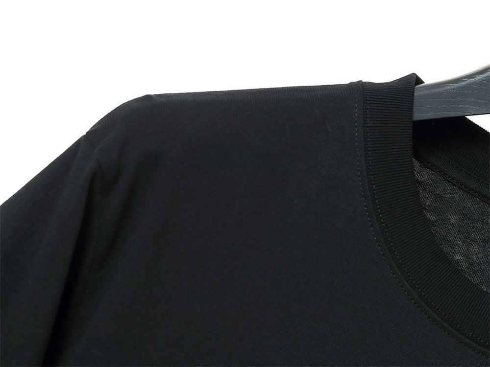 Fendi T-Shirt without Collar 'Black' - SleekGait