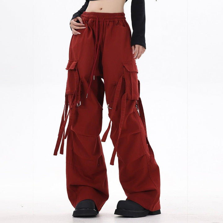 Fashion Loose Casual Wide Leg Mop Pants - SleekGait