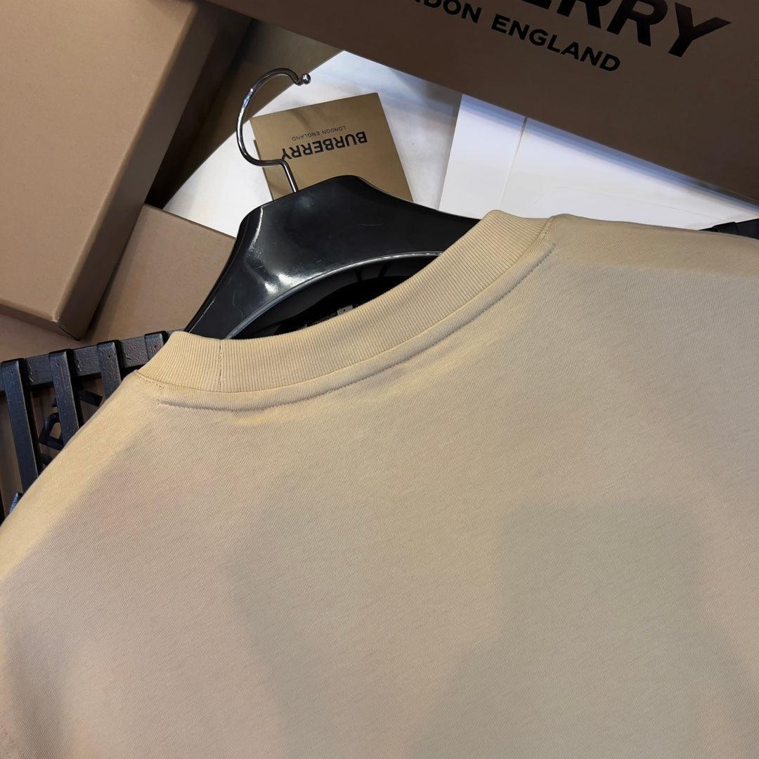 Burberry T-Shirt Without Collar 'Beige' - SleekGait