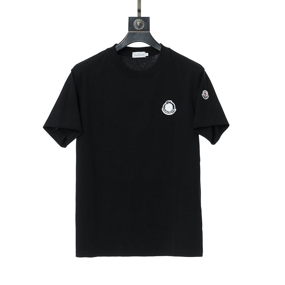 Moncler T-Shirt Without Collar 'Black'