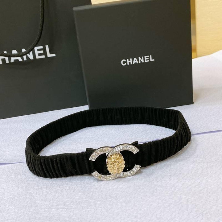 Chanel Leather Women’s Belt 'Black' - SleekGait