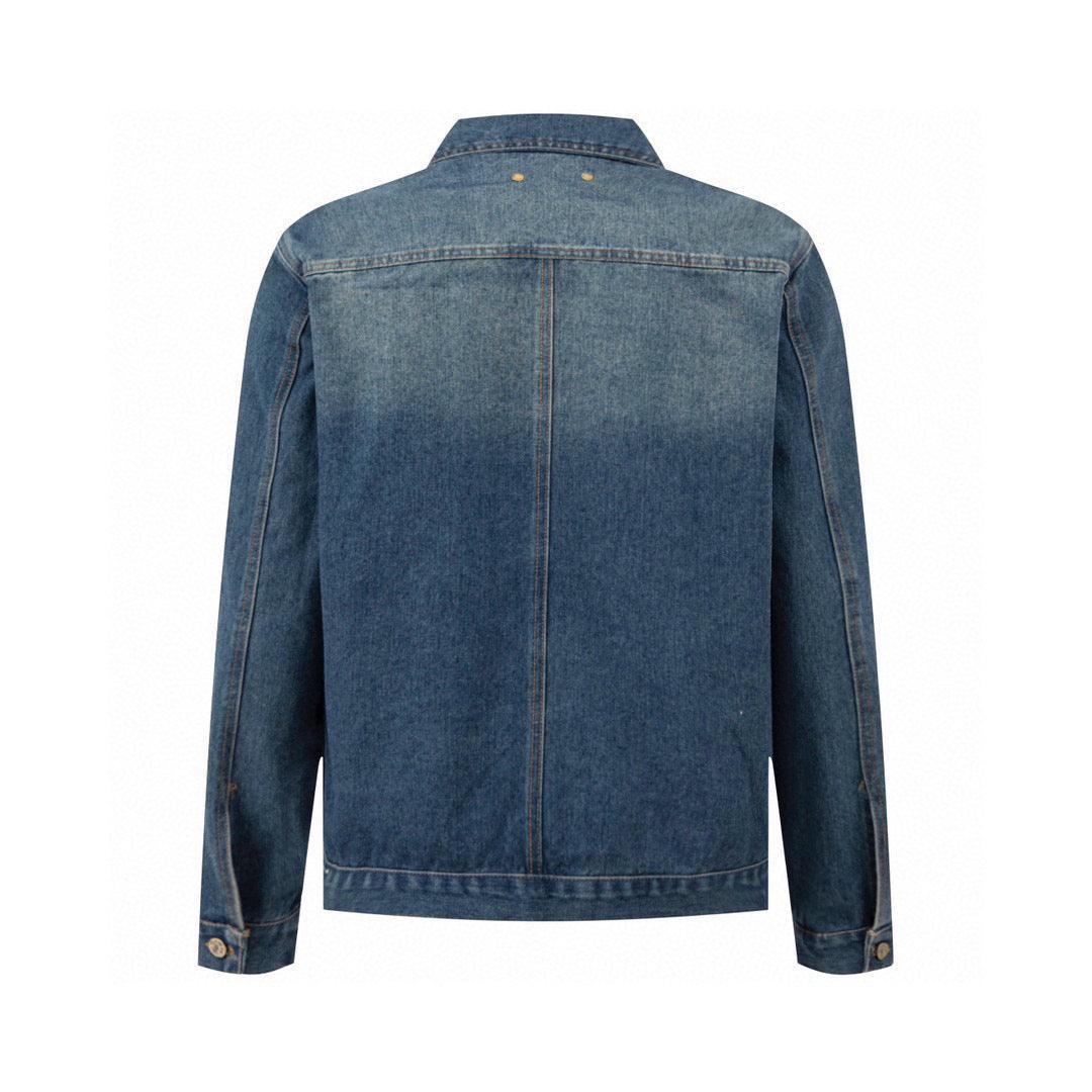 LOUIS VUITTON Denim Jacket Blue - SleekGait