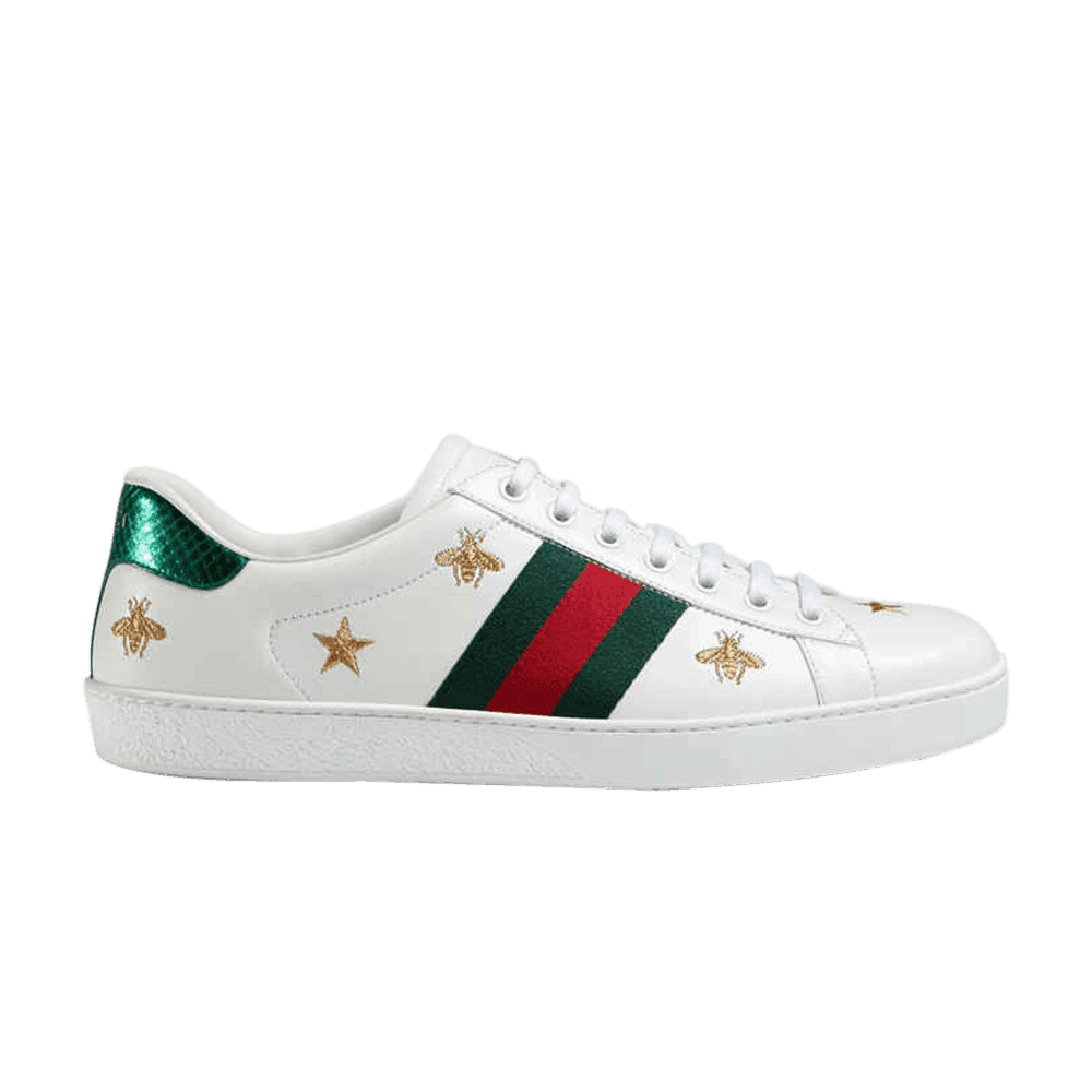 Gucci Ace Embroidered 'Bees and Stars' - SleekGait
