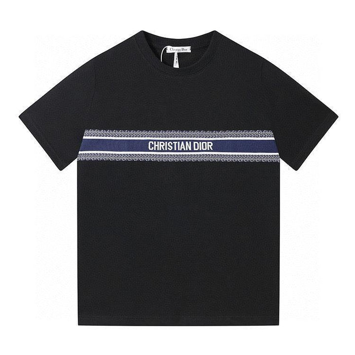 Dior T-Shirt Without Collar 'Black' - SleekGait