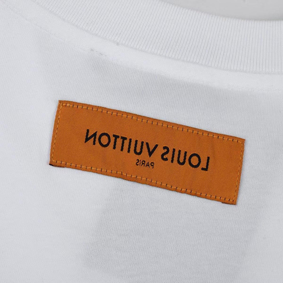 Louis Vuitton T-Shirt Without Collar 'White' - SleekGait