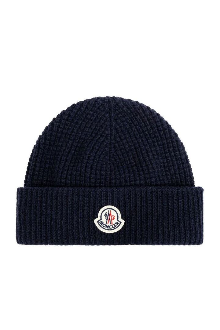 MONCLER Timeless Wool Hat for Men - FW24 Collection