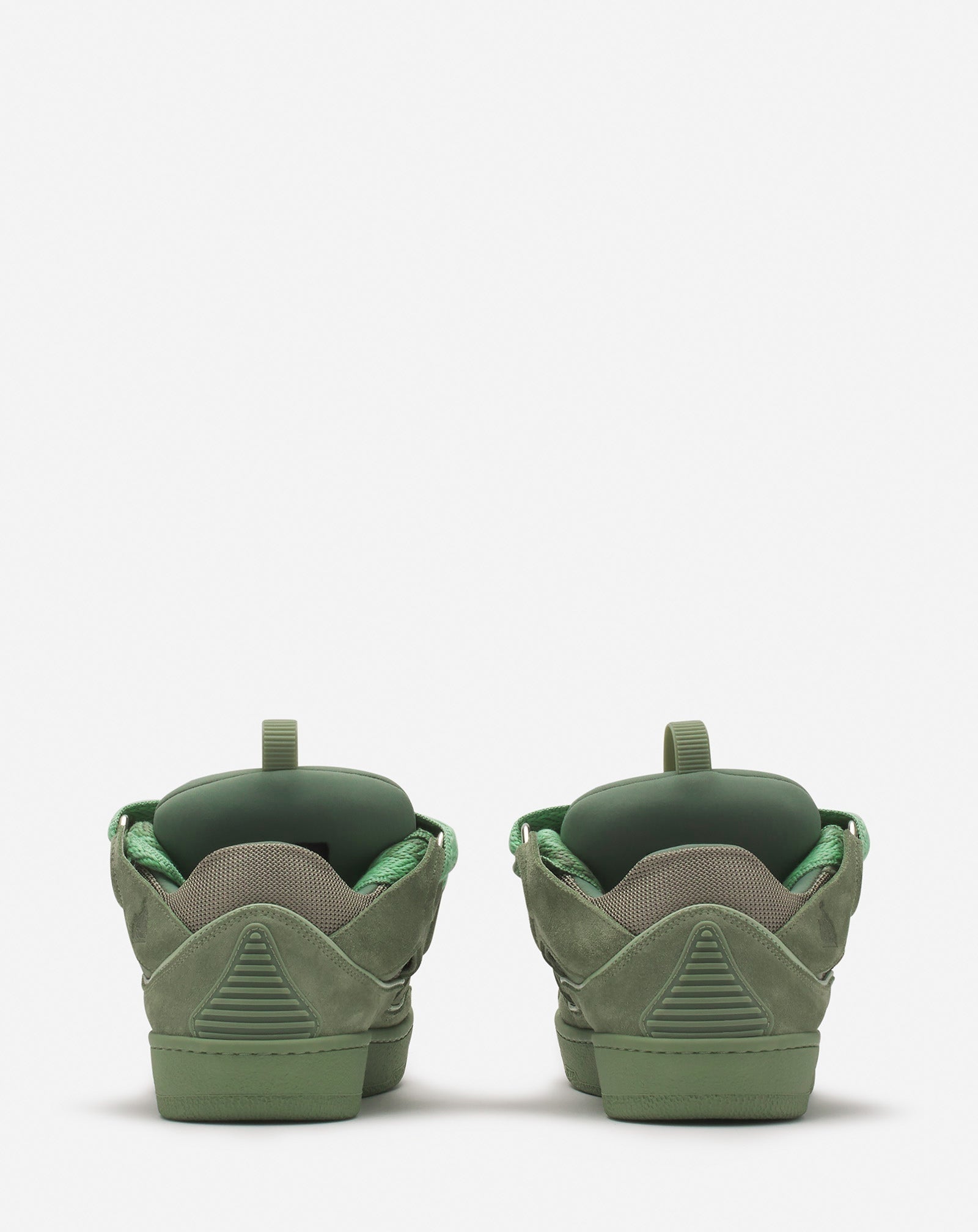 Lanvin CURB LEATHER SNEAKERS