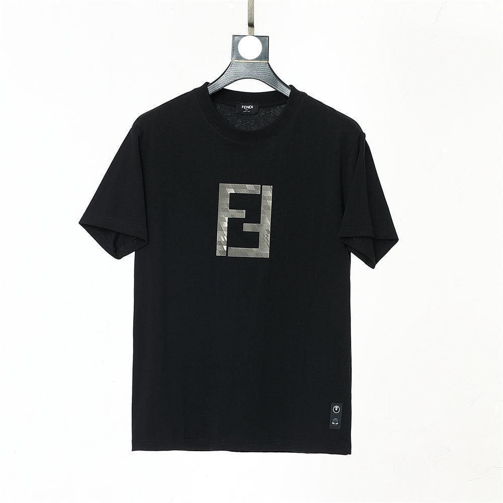 Fendi T-Shirt without Collar 'Black' - SleekGait