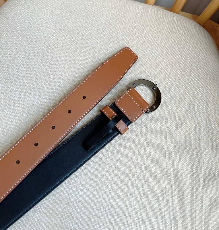 Burberry Leather Vintage Belt 'Brown' - SleekGait