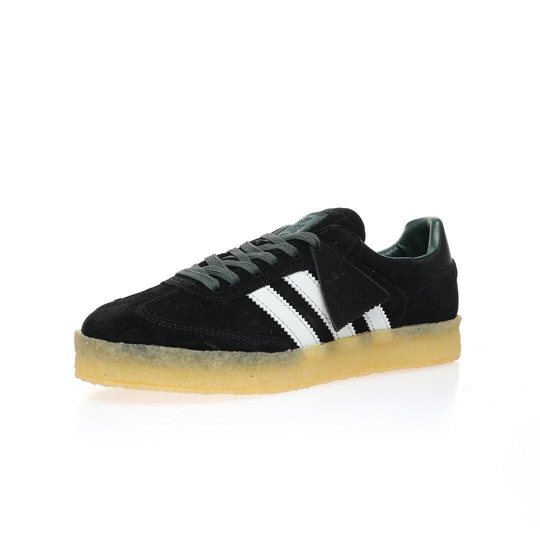 Adidas Originals Clarks 8th Street Samba By Ronnie Fieg Chalk 'Shadow Green' - SleekGait