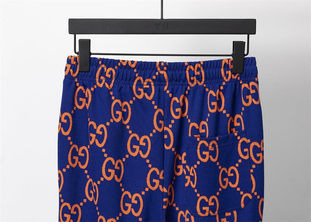 Gucci Long Pant 'Blue/Orange' - SleekGait