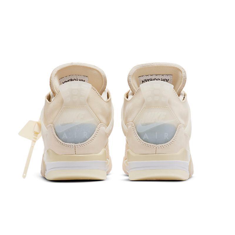 Air Jordan 4 Retro 'Off-White Sail' - SleekGait