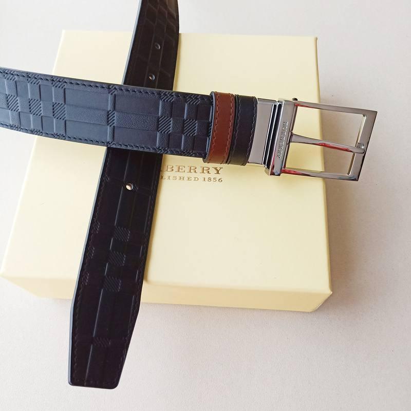 Burberry Leather Vintage Belt 'Black' - SleekGait