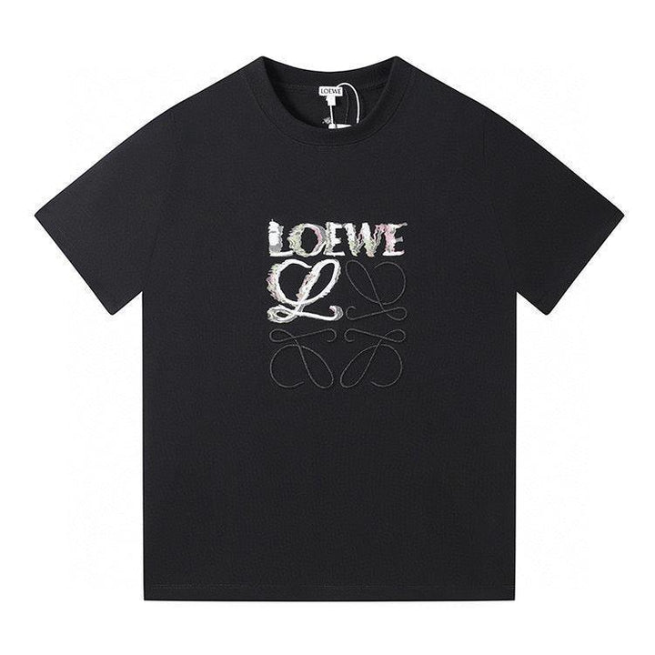 Loewe T-Shirt Without Collar 'Black' - SleekGait