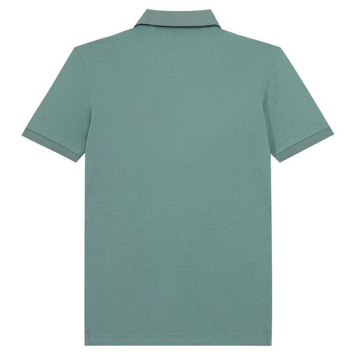 Burberry Light Green T-Shirt With Collar - SleekGait