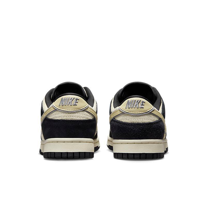 Nike Dunk Low LX Black Suede Team Gold - SleekGait