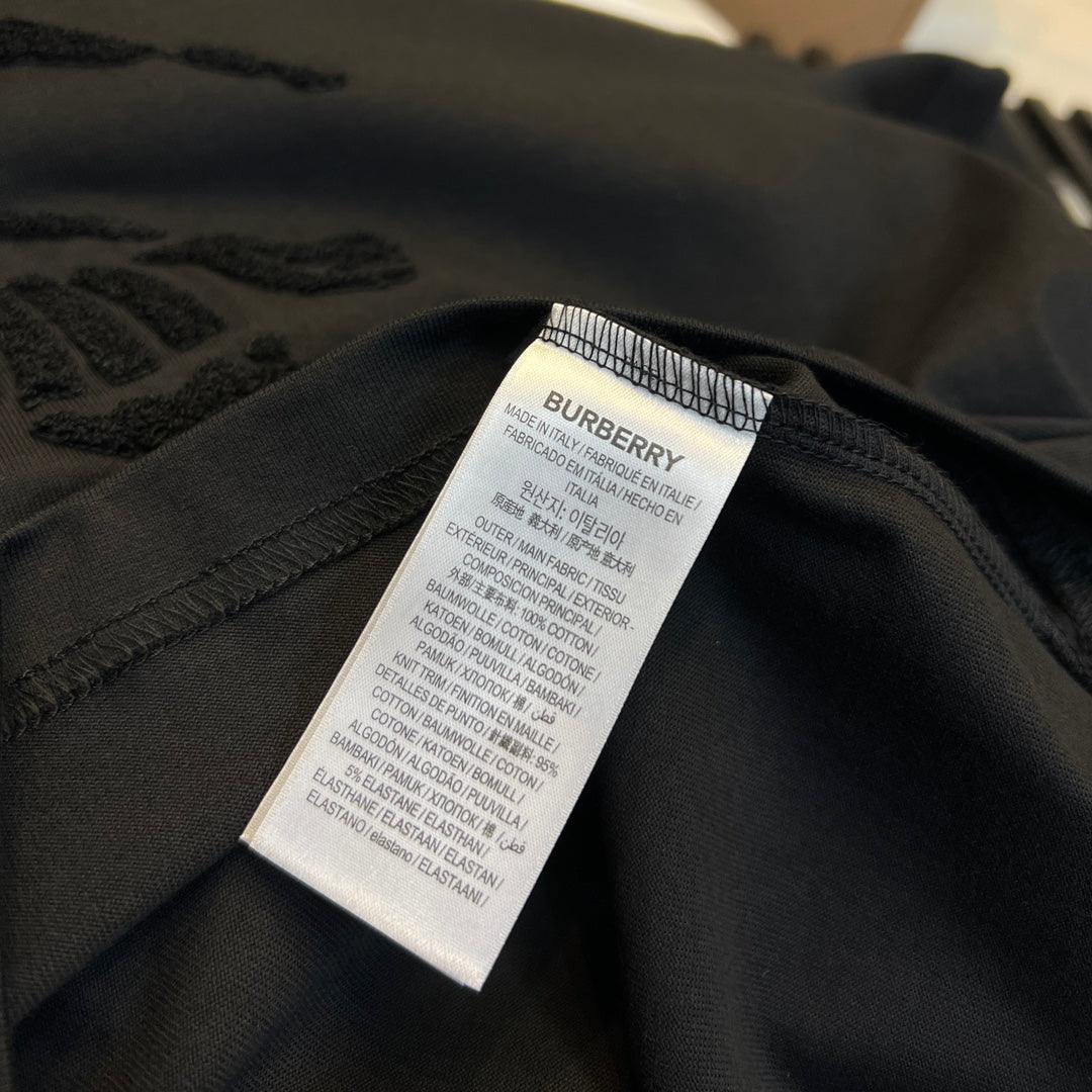 Burberry T-Shirt Without Collar 'Black' - SleekGait