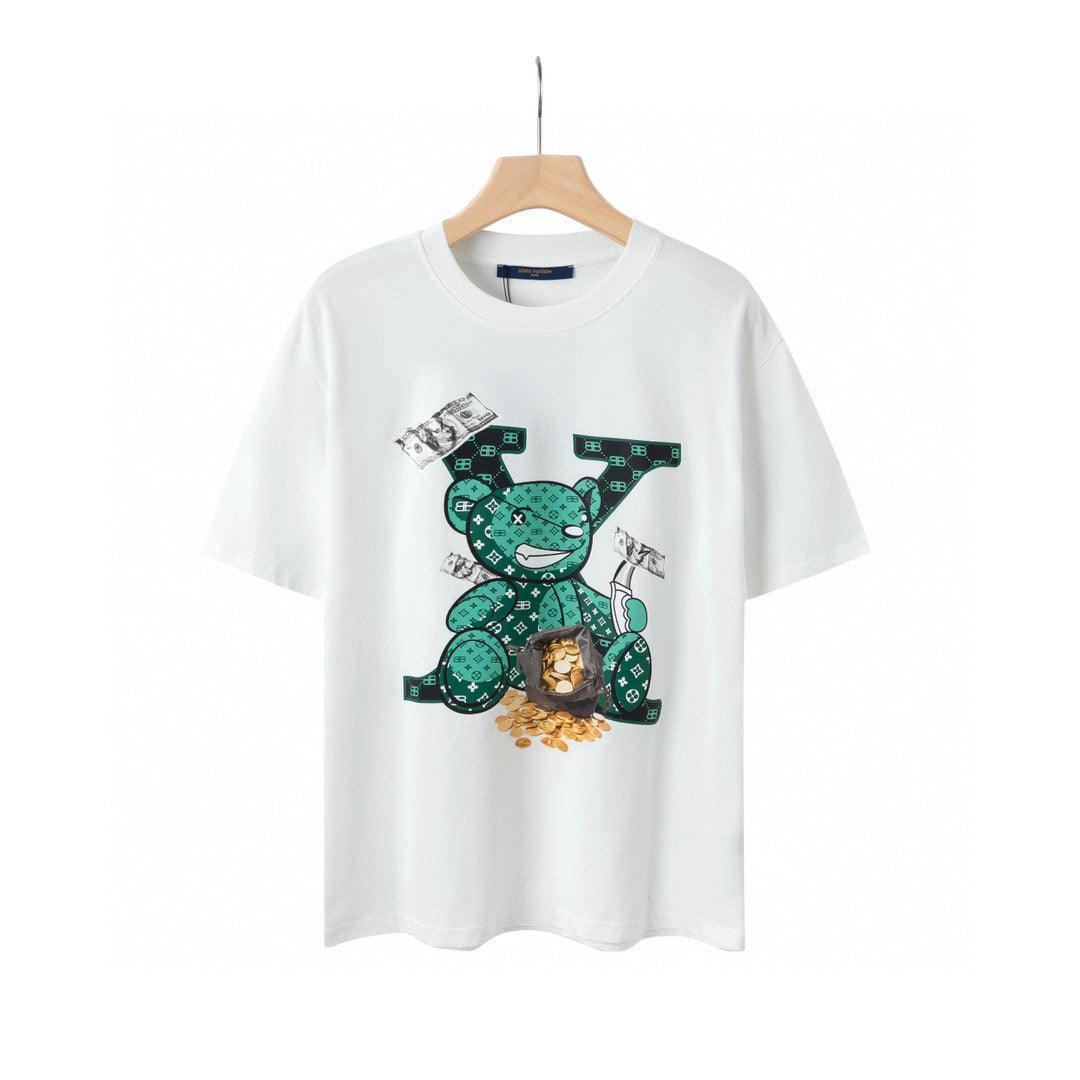 Louis Vuitton T-Shirt Without Collar 'White' - SleekGait