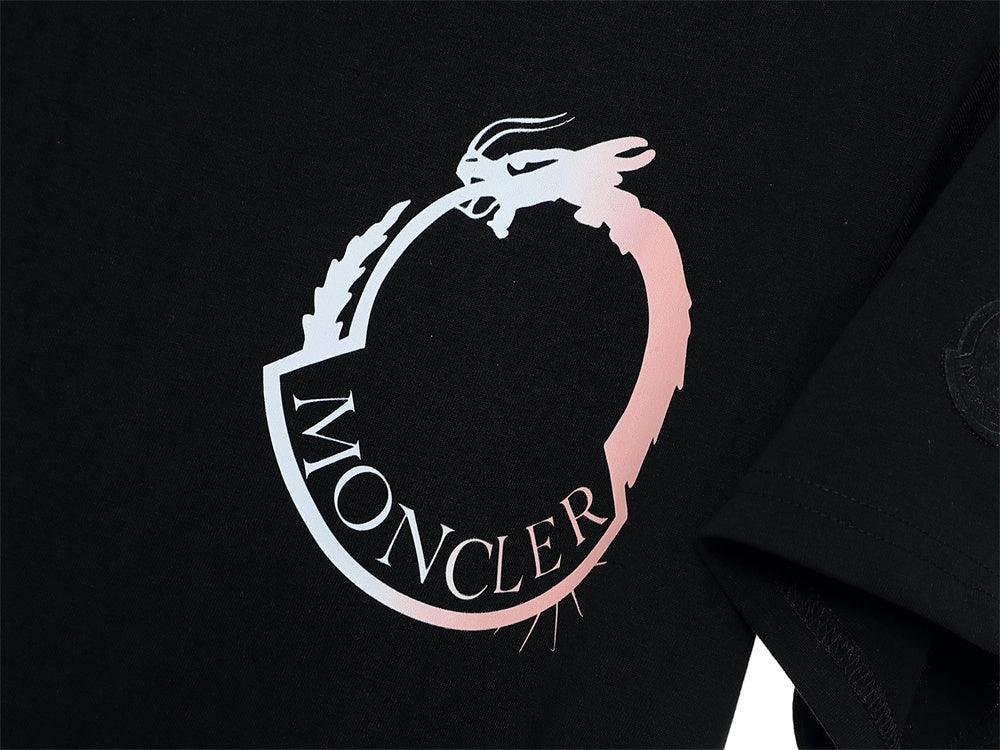 Moncler T-Shirt Without Collar 'Black'