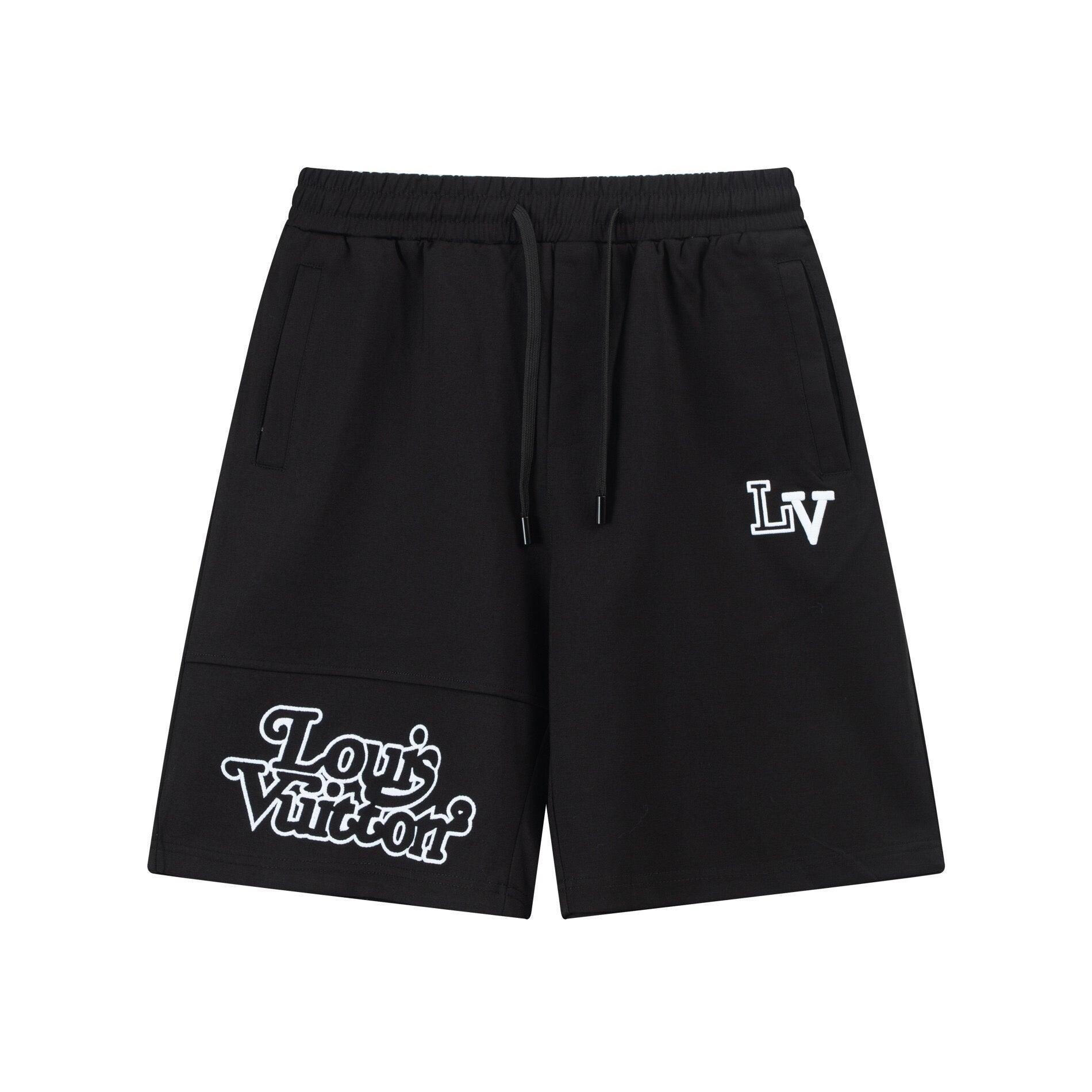 Louis Vuitton Sport Short Pant 'Black/White' - SleekGait
