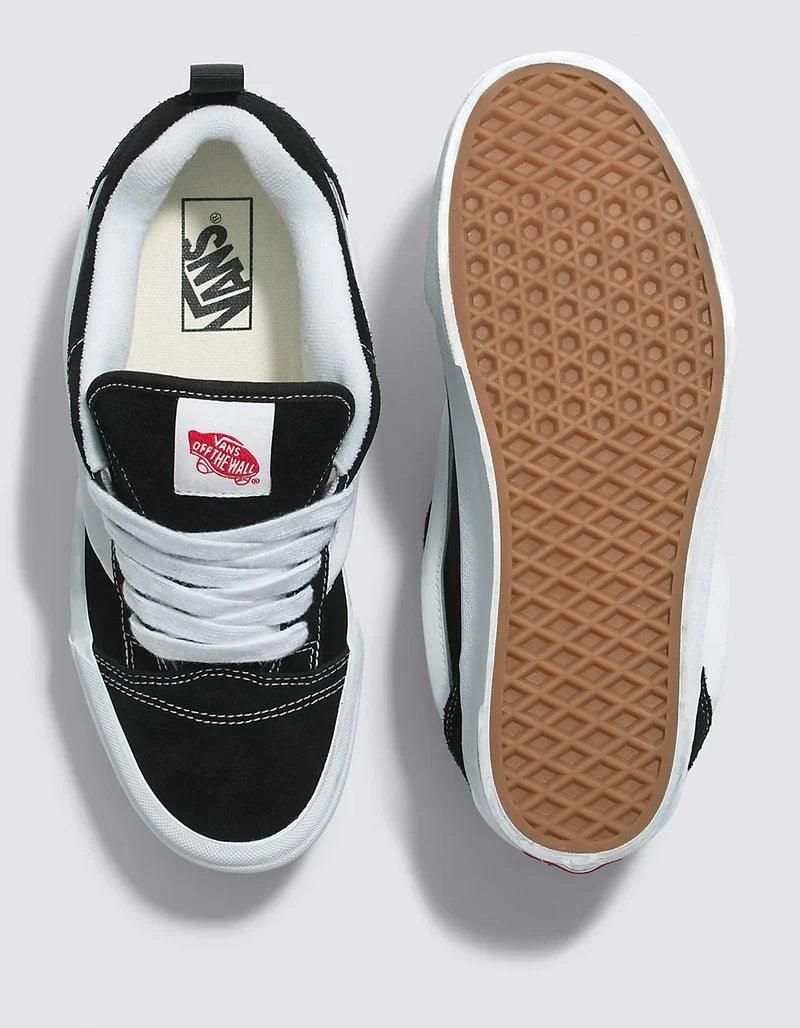 Vans Knu Stack Skate Shoe - Black - SleekGait