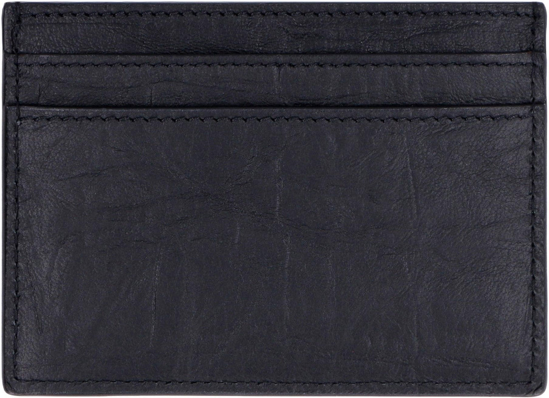 SAINT LAURENT Mini Monogram Credit Card Holder - SleekGait