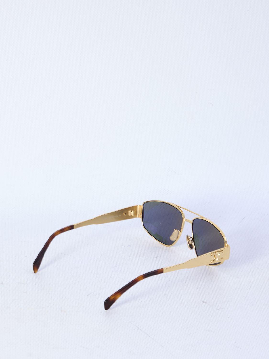 CELINE Triomphe Metal 03 Sunglasses - Uni Size - SleekGait