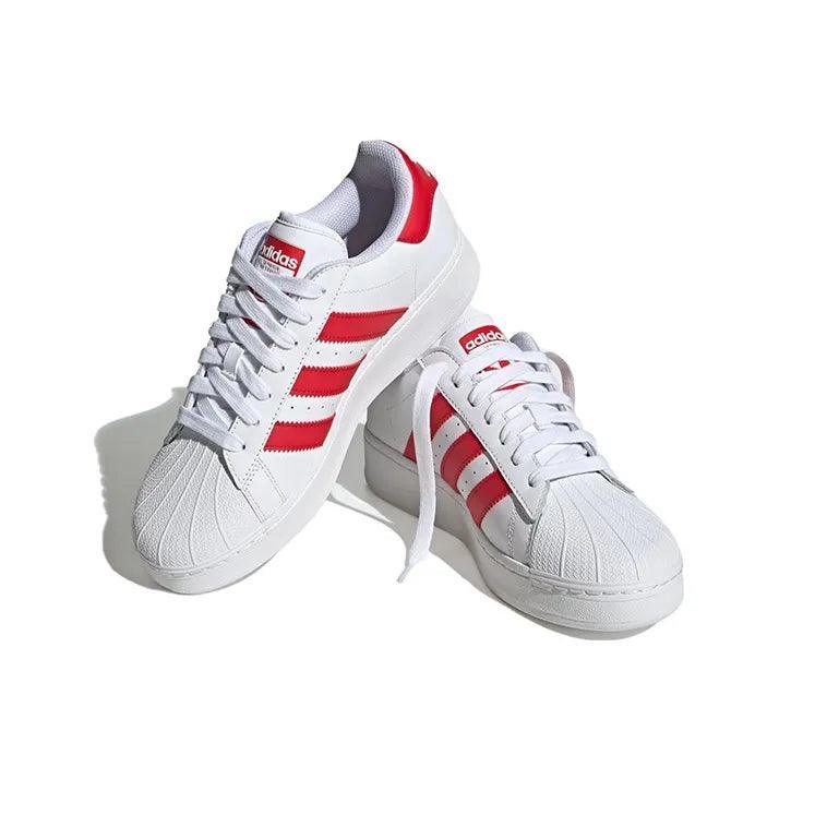 Adidas Originals Superstar 'White Scarlet' - SleekGait