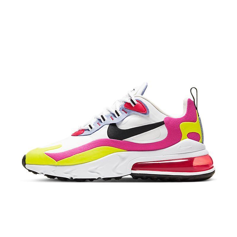 Nike Air Max 270 React 'White Pink Yellow' - SleekGait