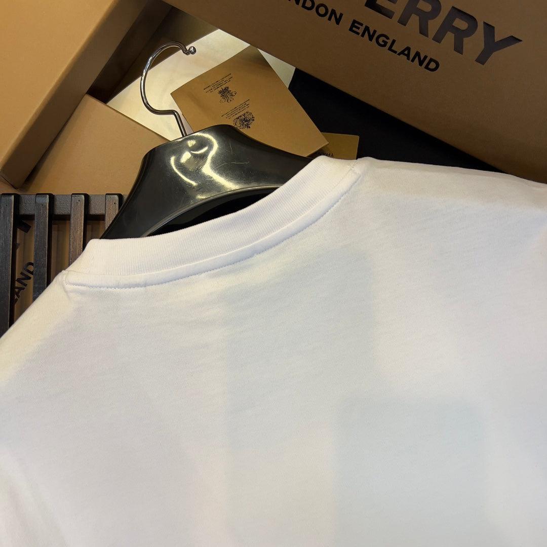 Burberry T-Shirt Without Collar 'White' - SleekGait