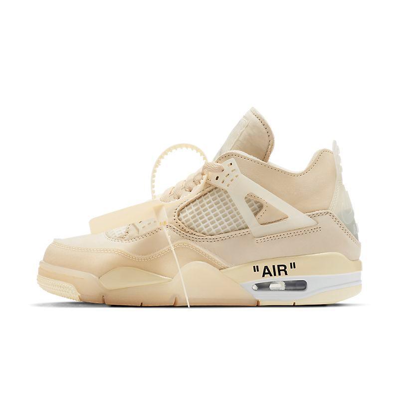 Air Jordan 4 Retro 'Off-White Sail' - SleekGait