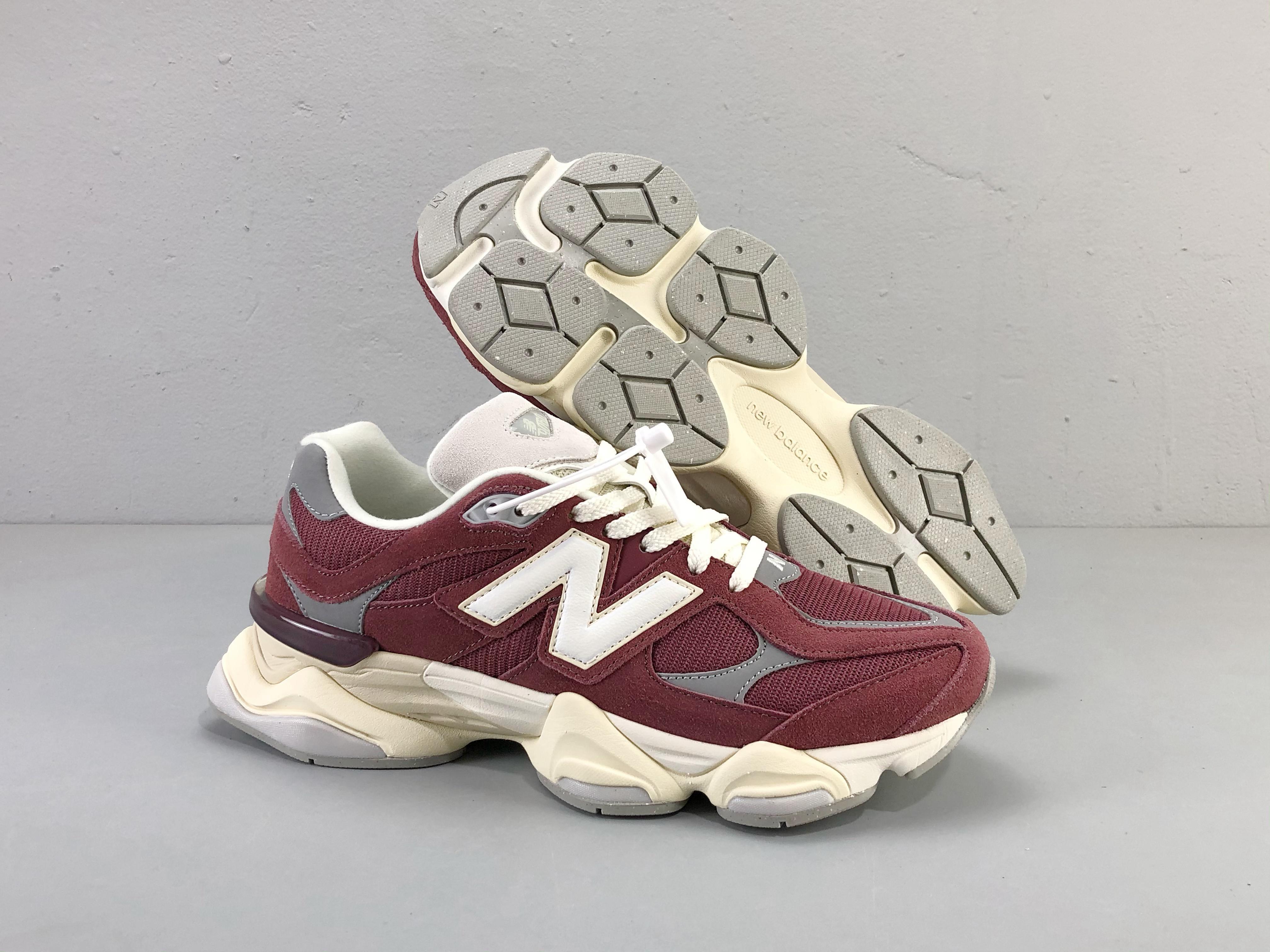 New Balance 9060 'Washed Burgundy' - SleekGait