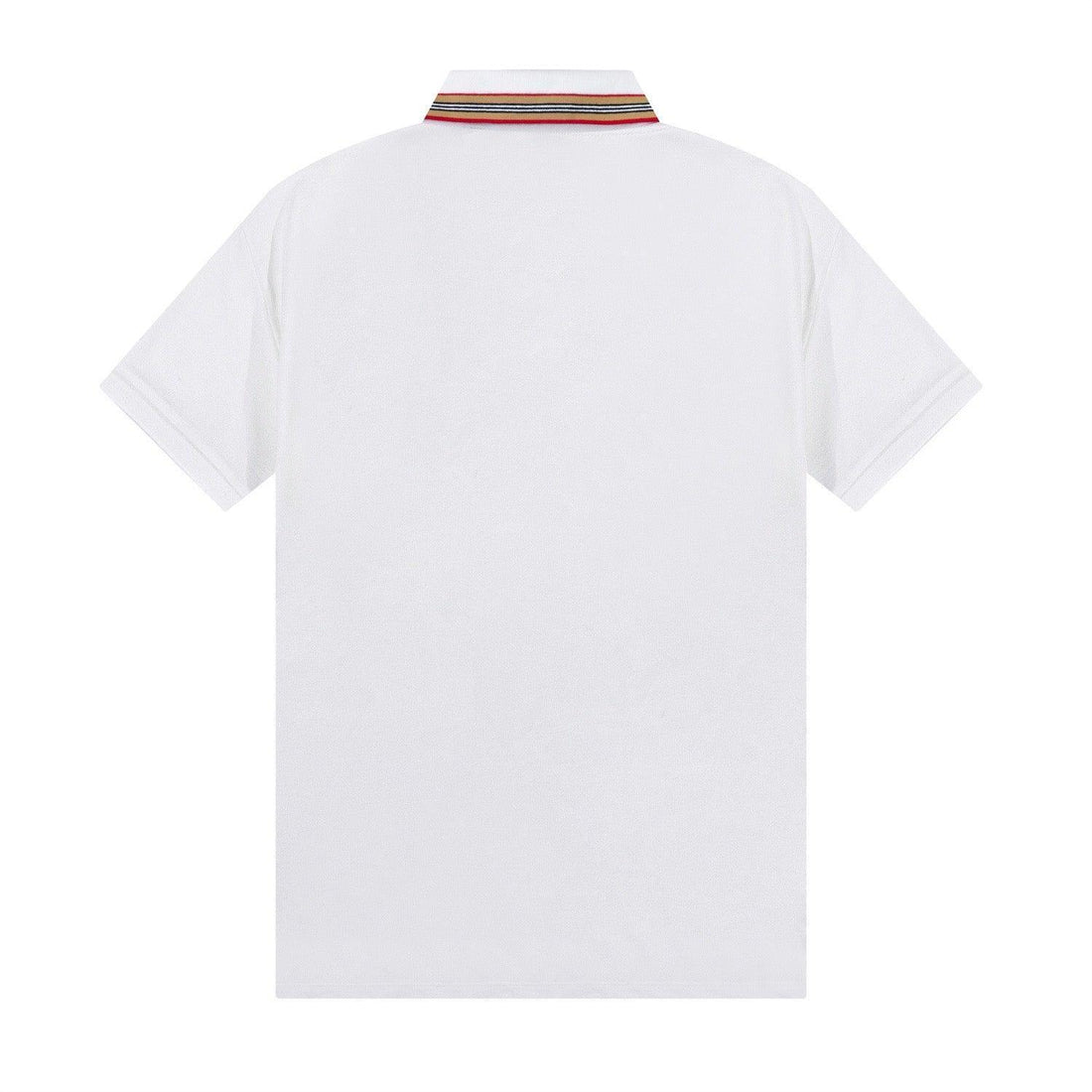 Burberry White T-Shirt With Collar - SleekGait