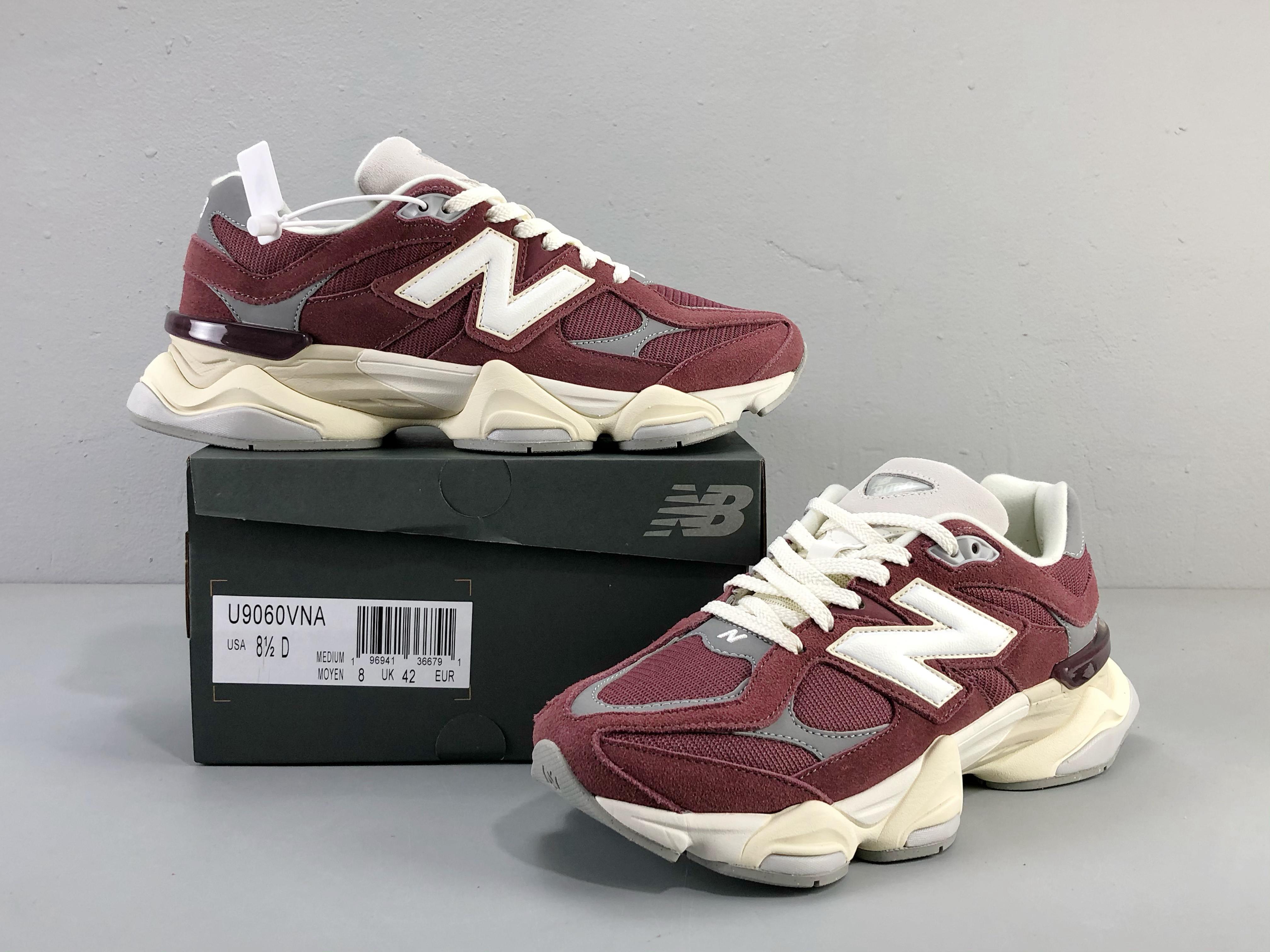 New Balance 9060 'Washed Burgundy' - SleekGait