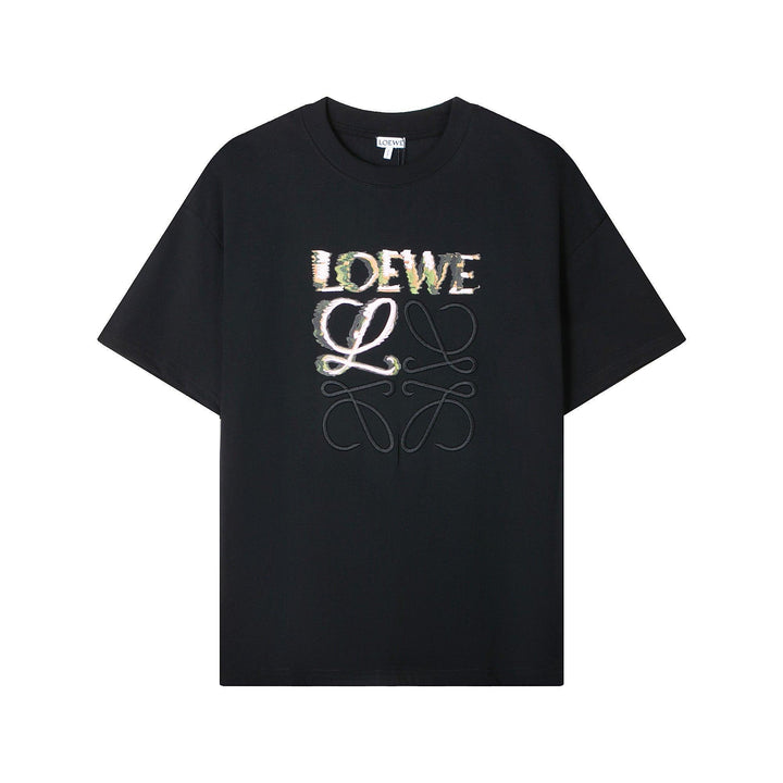 Loewe T-Shirt Without Collar 'Black' - SleekGait