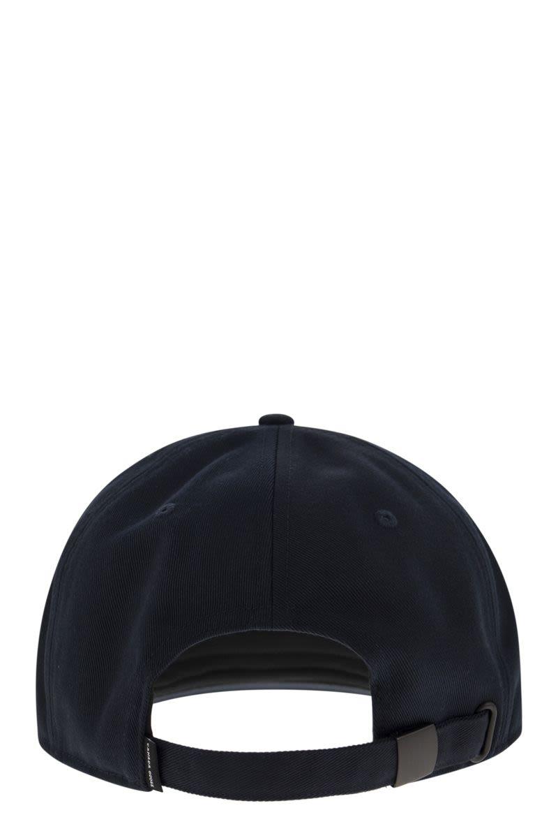 CANADA GOOSE Classic Baseball Hat with Logo Patch for Men - SleekGait